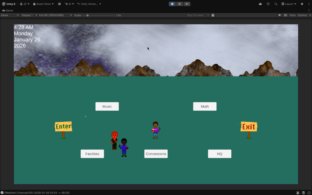SCMF devLog: Rain and Snow